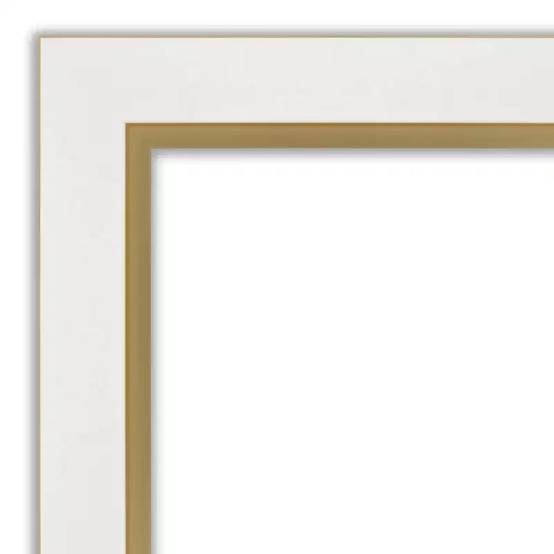 Miroir mural carré de salle de bain 31" x 31" – Cadre en polystyrène marron grain de café