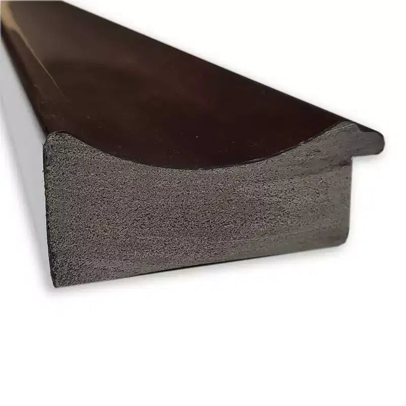 Miroir mural de salle de bain non biseauté 31" x 31" Coffee Bean Brown - Amanti Art : Carré moderne, à fixer au mur, cadre en polystyrène