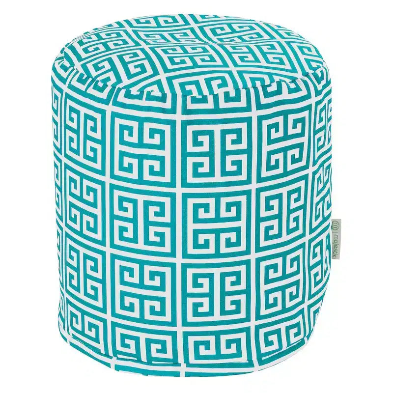 Tour de poufs empilables – Base en bois, Tissu polyester