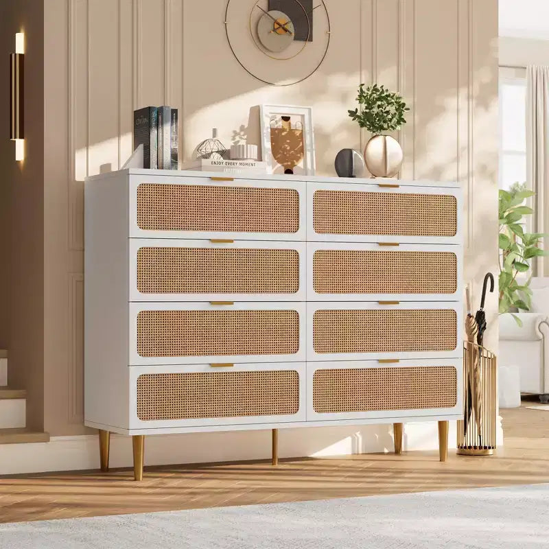 Armoire de chambre haute, idéale pour les tiroirs de grande capacité dans les penderies, avec une surface supérieure. Convient aux salons, aux couloirs