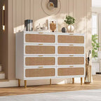 Armoire de chambre haute, idéale pour les tiroirs de grande capacité dans les penderies, avec une surface supérieure. Convient aux salons, aux couloirs