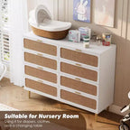 Armoire de chambre haute, idéale pour les tiroirs de grande capacité dans les penderies, avec une surface supérieure. Convient aux salons, aux couloirs