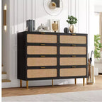 Armoire de chambre haute, idéale pour les tiroirs de grande capacité dans les penderies, avec une surface supérieure. Convient aux salons, aux couloirs