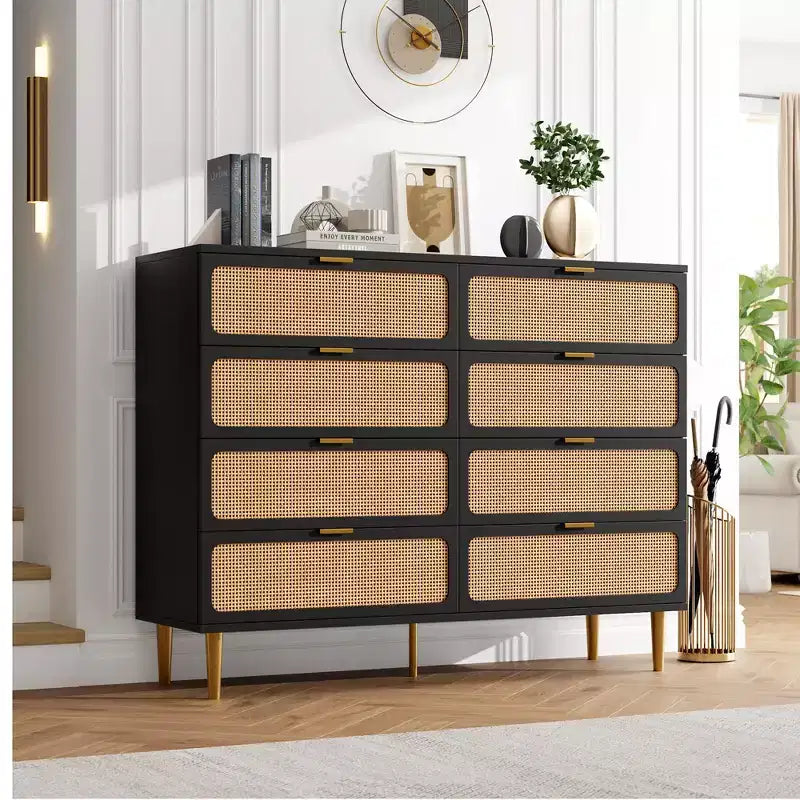 Armoire de chambre haute, idéale pour les tiroirs de grande capacité dans les penderies, avec une surface supérieure. Convient aux salons, aux couloirs