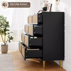 Armoire de chambre haute, idéale pour les tiroirs de grande capacité dans les penderies, avec une surface supérieure. Convient aux salons, aux couloirs