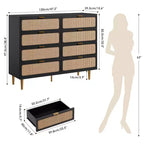 Armoire de chambre haute, idéale pour les tiroirs de grande capacité dans les penderies, avec une surface supérieure. Convient aux salons, aux couloirs