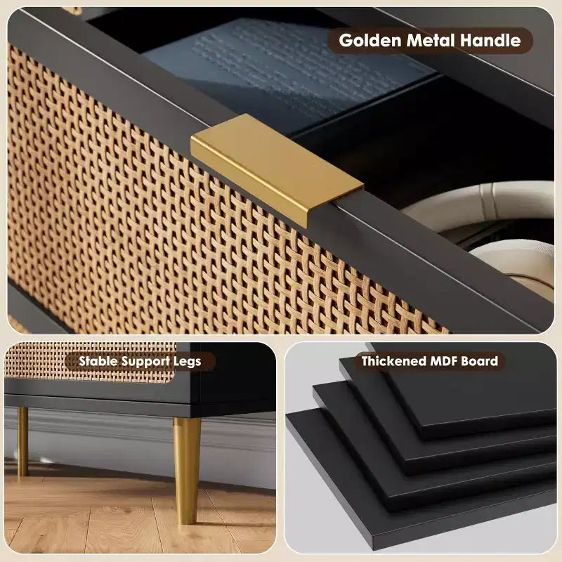 Armoire de chambre haute, idéale pour les tiroirs de grande capacité dans les penderies, avec une surface supérieure. Convient aux salons, aux couloirs