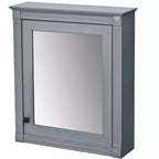 Armoire de toilette rectangulaire de 61 cm (24 po) de largeur x 68,6 cm (27 po) de hauteur, à montage en surface, avec miroir