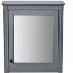 Armoire de toilette rectangulaire de 61 cm (24 po) de largeur x 68,6 cm (27 po) de hauteur, à montage en surface, avec miroir
