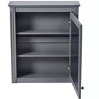Armoire de toilette rectangulaire de 61 cm (24 po) de largeur x 68,6 cm (27 po) de hauteur, à montage en surface, avec miroir