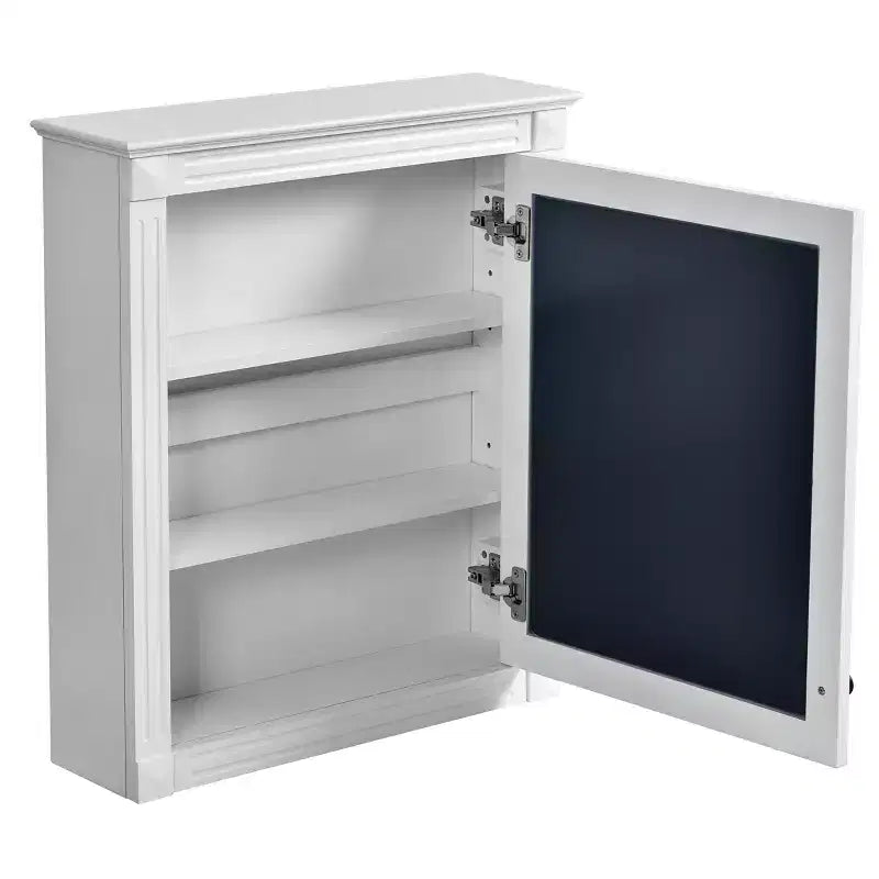 Armoire de toilette rectangulaire de 61 cm (24 po) de largeur x 68,6 cm (27 po) de hauteur, à montage en surface, avec miroir