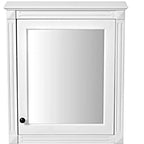 Armoire de toilette rectangulaire de 61 cm (24 po) de largeur x 68,6 cm (27 po) de hauteur, à montage en surface, avec miroir