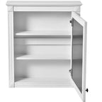 Armoire de toilette rectangulaire de 61 cm (24 po) de largeur x 68,6 cm (27 po) de hauteur, à montage en surface, avec miroir