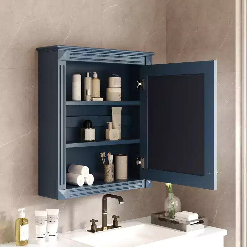Armoire de toilette rectangulaire de 61 cm (24 po) de largeur x 68,6 cm (27 po) de hauteur, à montage en surface, avec miroir