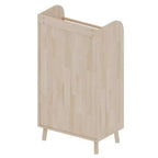 Étagère à livres pour enfants à 3 niveaux 94 cm/117 cm H – Organisateur de rangement de jouets pour tout-petits avec pieds en bois