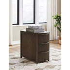 Table d'appoint en bois dur – Table d'appoint en composite de bois