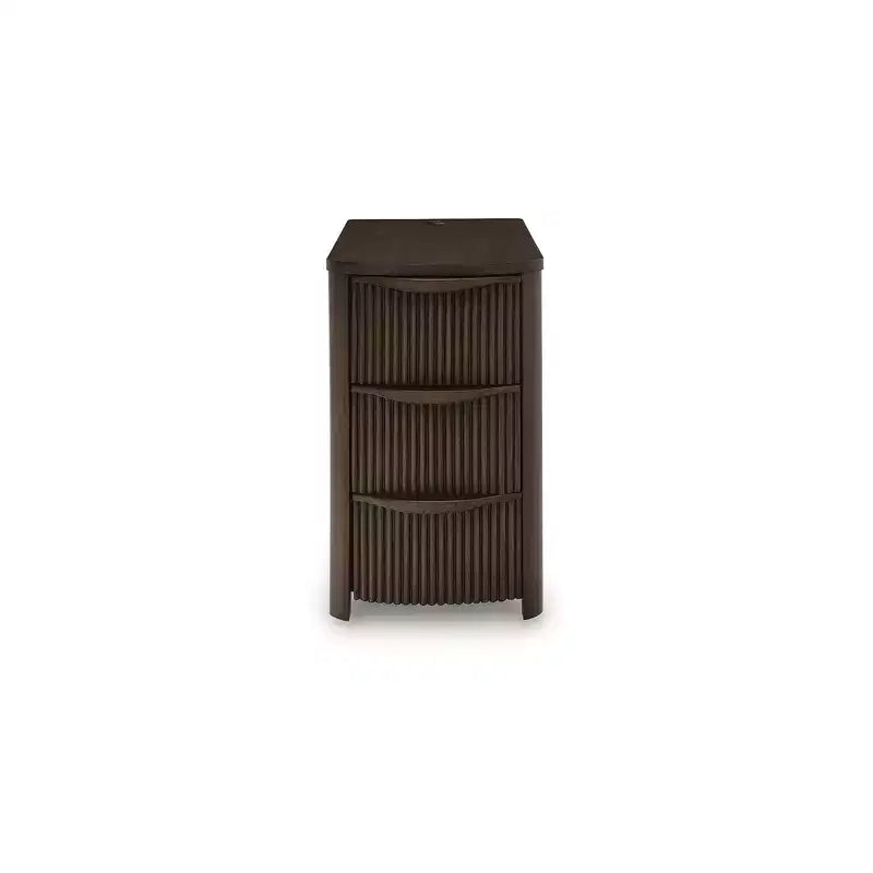Table d'appoint en bois dur – Table d'appoint en composite de bois
