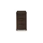 Table d'appoint en bois dur – Table d'appoint en composite de bois