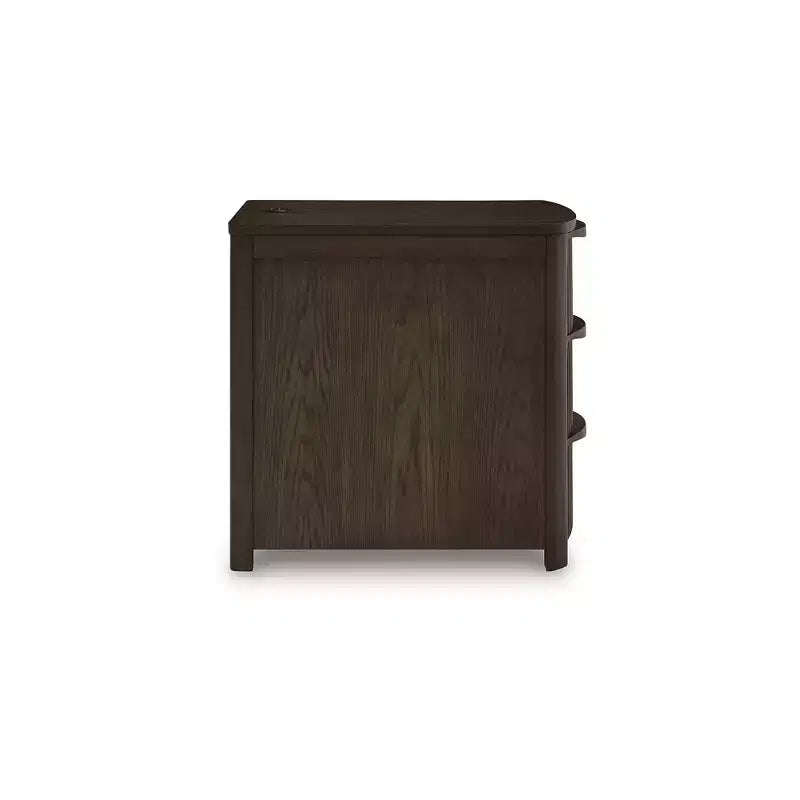 Table d'appoint en bois dur – Table d'appoint en composite de bois