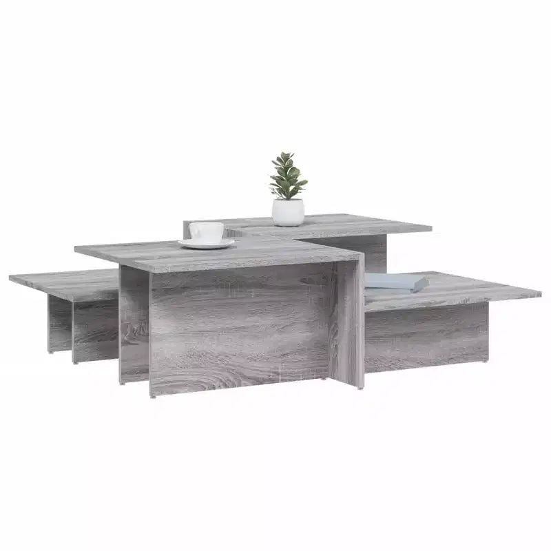 Table d'appoint de canapé de salon en MDF – Table basse d'appoint en bois d'ingénierie
