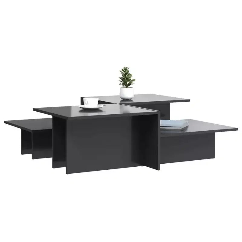 Table d'appoint de canapé de salon en MDF – Table basse d'appoint en bois d'ingénierie