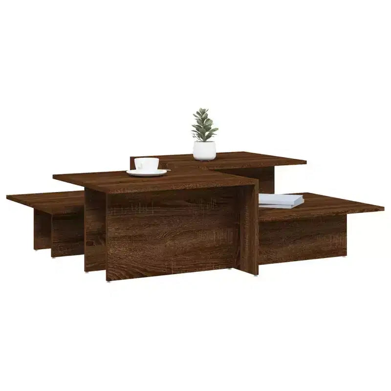 Table d'appoint de canapé de salon en MDF – Table basse d'appoint en bois d'ingénierie