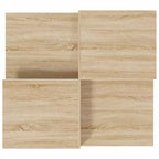 Table d'appoint de canapé de salon en MDF – Table basse d'appoint en bois d'ingénierie