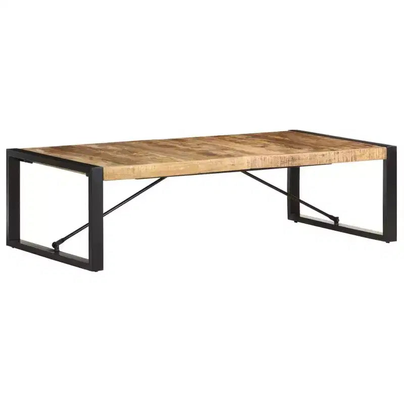 Table basse d'appoint en bois de manguier – Table de canapé et table d'appoint pour le salon