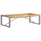 Table basse d'appoint en bois de manguier – Table de canapé et table d'appoint pour le salon