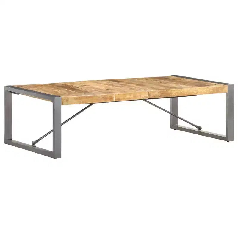 Table basse d'appoint en bois de manguier – Table de canapé et table d'appoint pour le salon