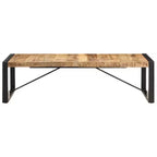 Table basse d'appoint en bois de manguier – Table de canapé et table d'appoint pour le salon