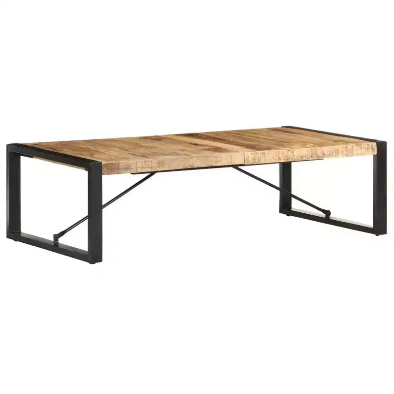 Table basse d'appoint en bois de manguier – Table de canapé et table d'appoint pour le salon