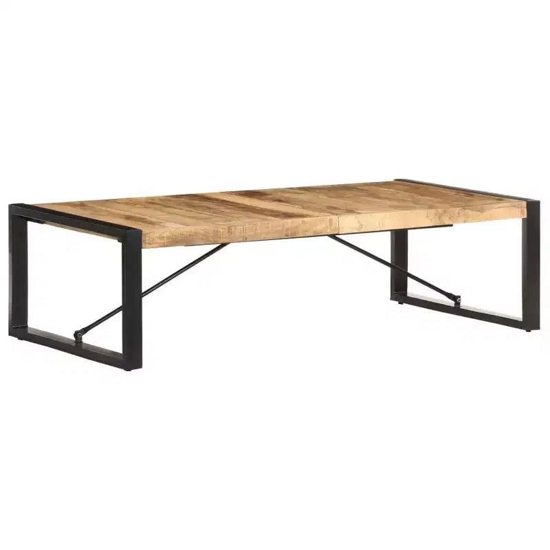 Table basse d'appoint en bois de manguier – Table de canapé et table d'appoint pour le salon