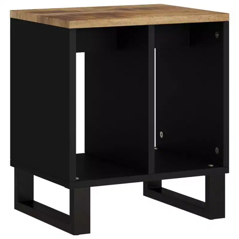 Table basse en bois d'acacia massif – Console et table d'appoint marron