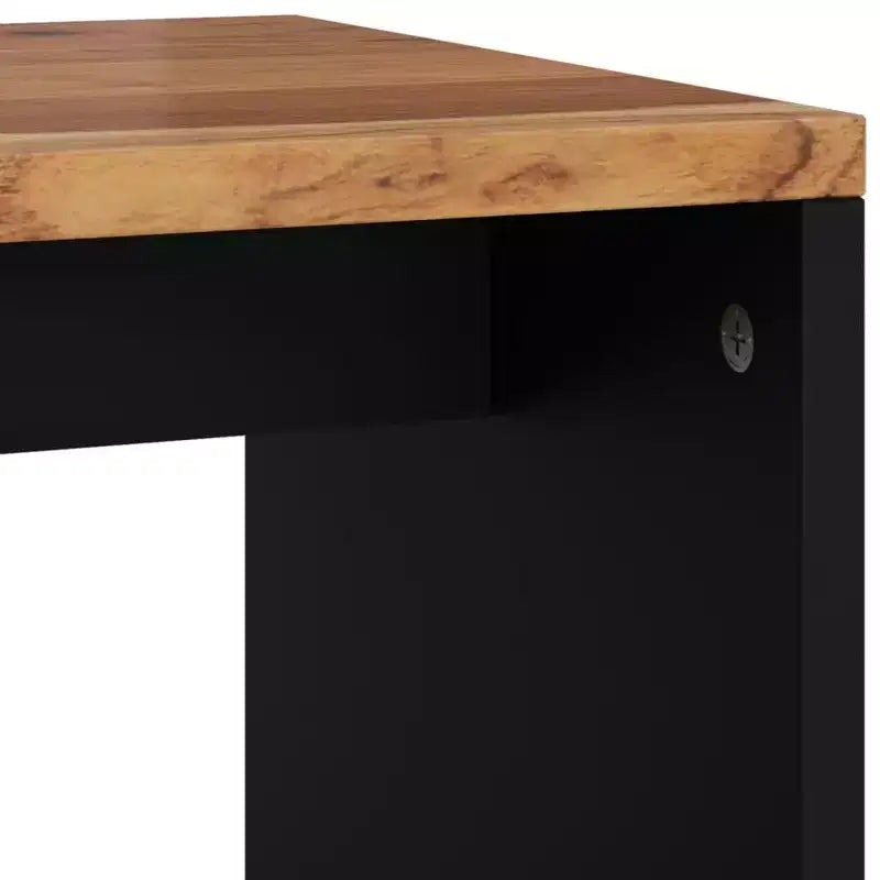 Table basse en bois d'acacia massif – Console et table d'appoint marron