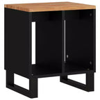 Table basse en bois d'acacia massif – Console et table d'appoint marron