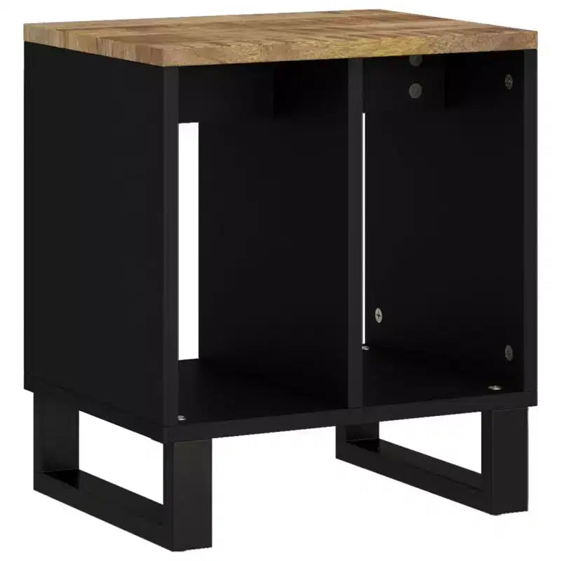 Table basse en bois d'acacia massif – Console et table d'appoint marron