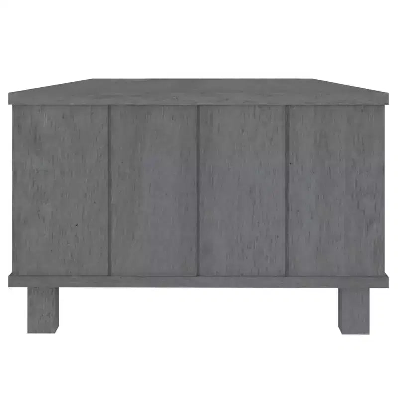 Table basse en pin massif 100 x 55 cm – Finition brun miel