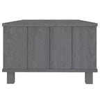 Table basse en pin massif 100 x 55 cm – Finition brun miel