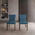 ChaletPosh Brown Wooden Dining Chair
