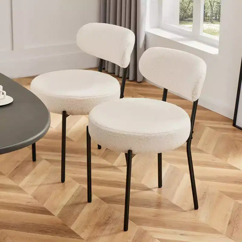 Canapé sectionnel modulaire incurvé Cloud de 284 cm avec 4 coussins – Velours côtelé, Blanc