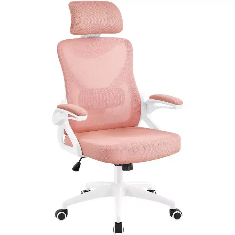 Chaise de bureau ergonomique en maille avec accoudoirs – Chaise d'ordinateur ergonomique