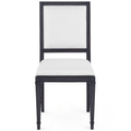 Fauteuil Jackson Rubberwood Néoclassique Héritage avec Pieds Courbés