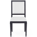 Fauteuil Jackson Rubberwood Néoclassique Héritage avec Pieds Courbés