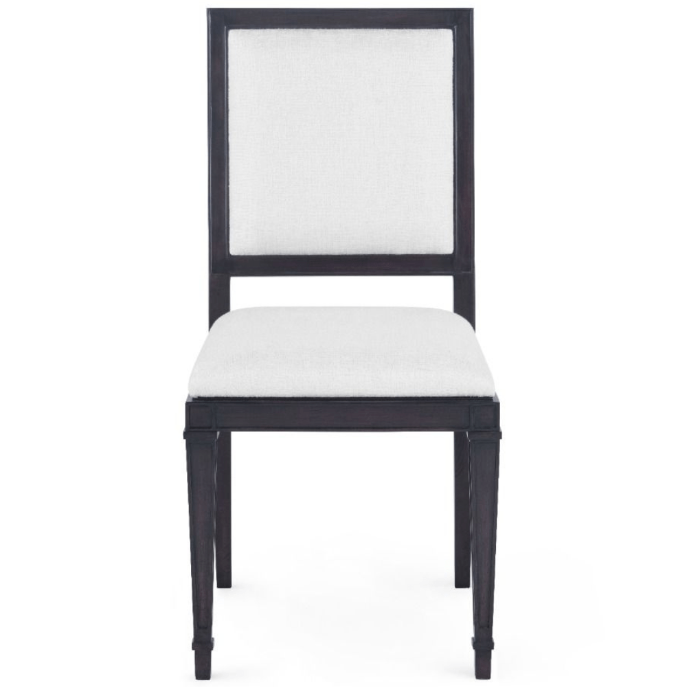 Fauteuil Jackson Rubberwood Néoclassique Héritage avec Pieds Courbés